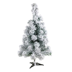 Christmas Tree, Green -  60cm,  with Snow (60 Tips)